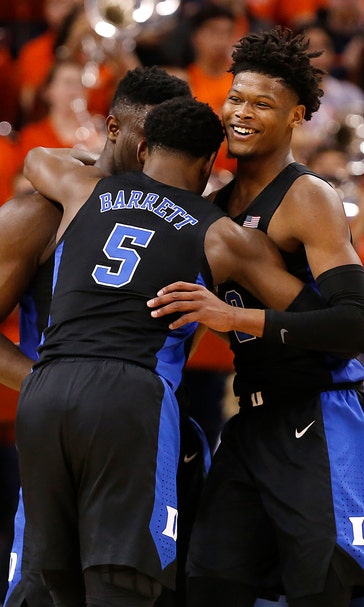 TOP 25 REWIND: No. 2 Duke hits from outside to beat Virginia